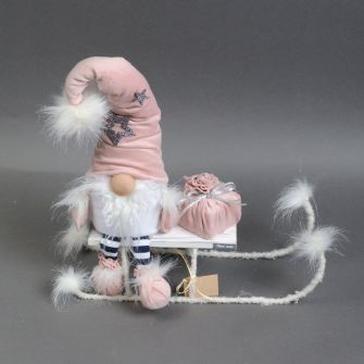 Статуэтка мягкая гном средний